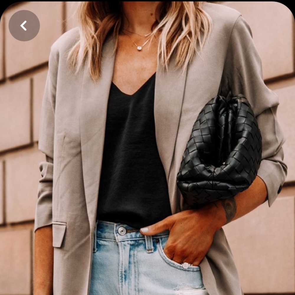 NWOT Taupe Blazer Size Small